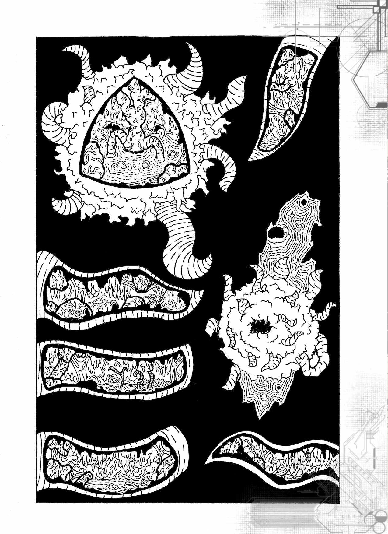 WeirdspaceRPG by Paul Cat - 63+ custom fantasy maps for sci-fi self-built tabletop game by TA MAPS